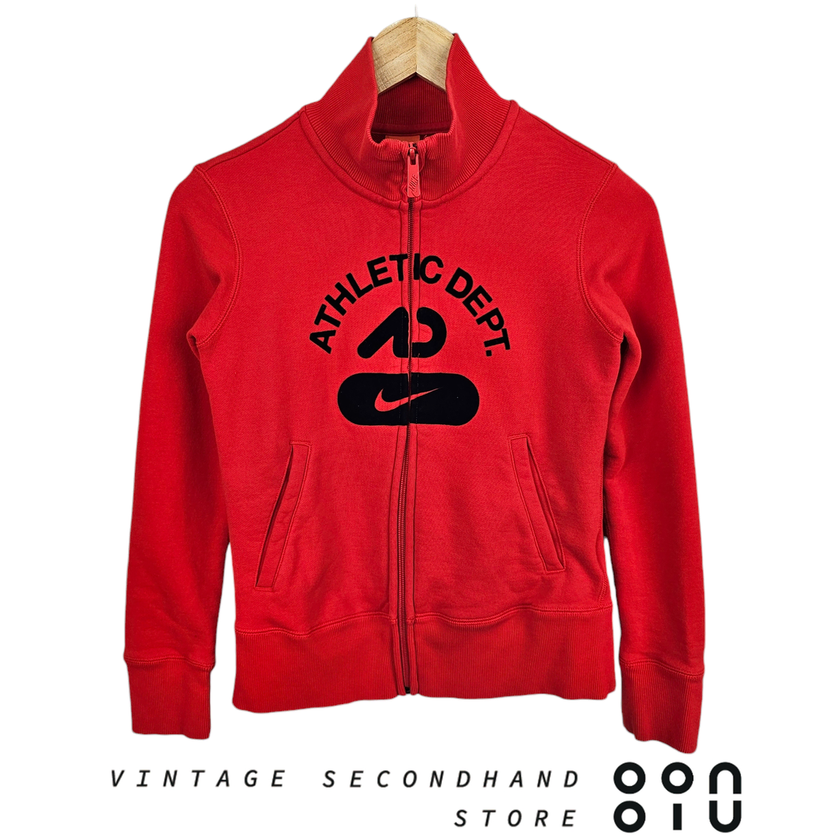 [80] NIKE Nike Cotton Zip-Up Jersey