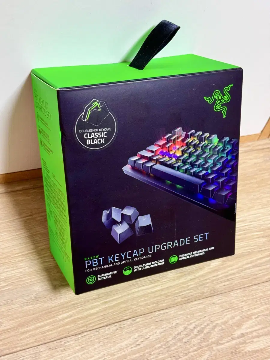 RAZER PBT 키캡 SET 판매합니다