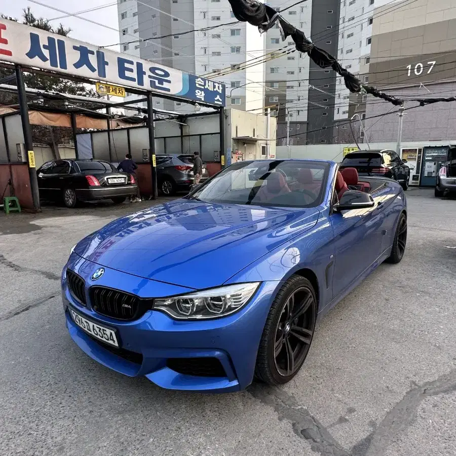 bmw 428i m스포츠 컨버터블 (레드시트)