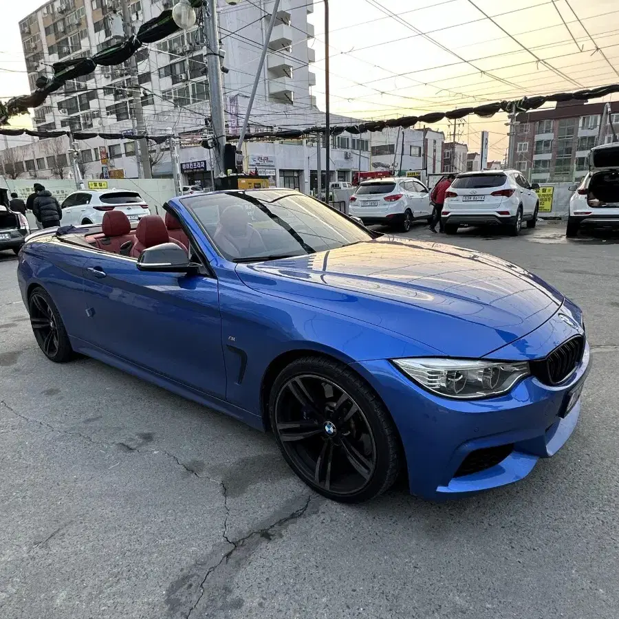 bmw 428i m스포츠 컨버터블 (레드시트)