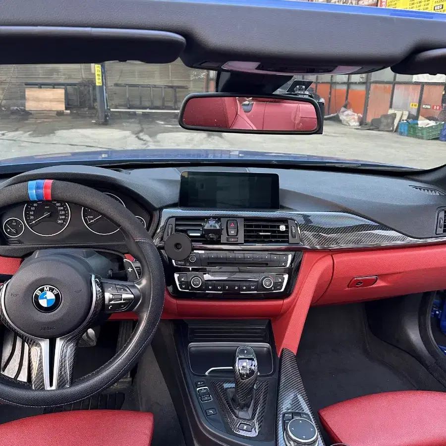 bmw 428i m스포츠 컨버터블 (레드시트)