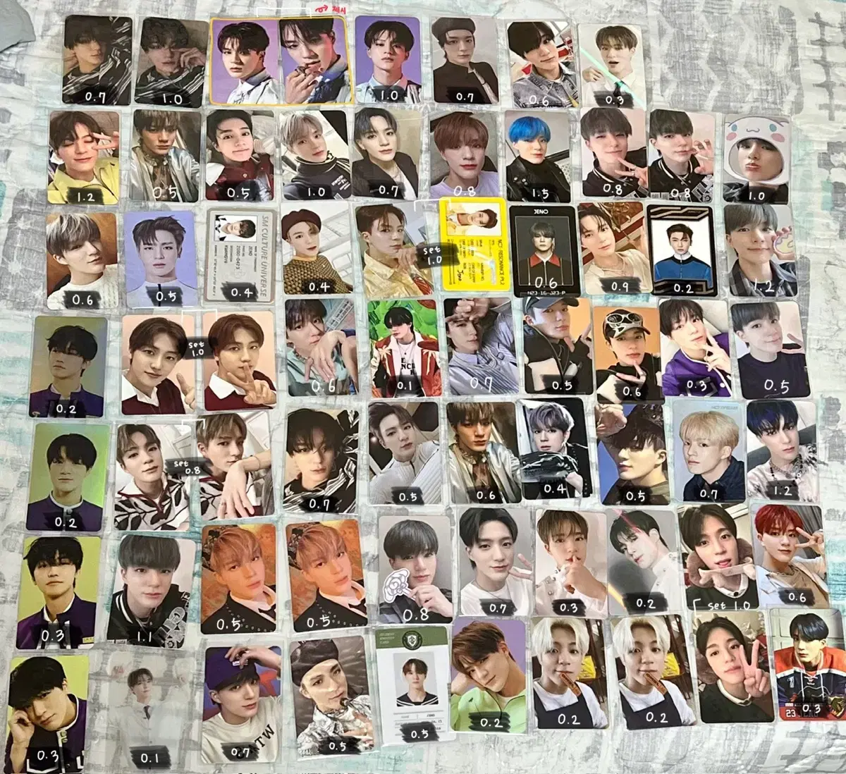 NCT jeno zu photocard bulk WTS