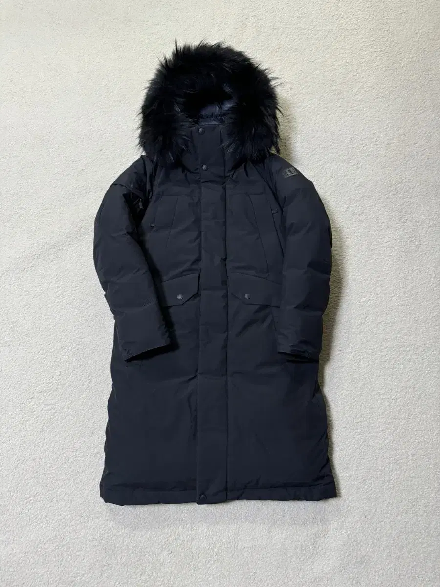 Kolon Antatica Long Puffer Goose Down Jacket 90 S