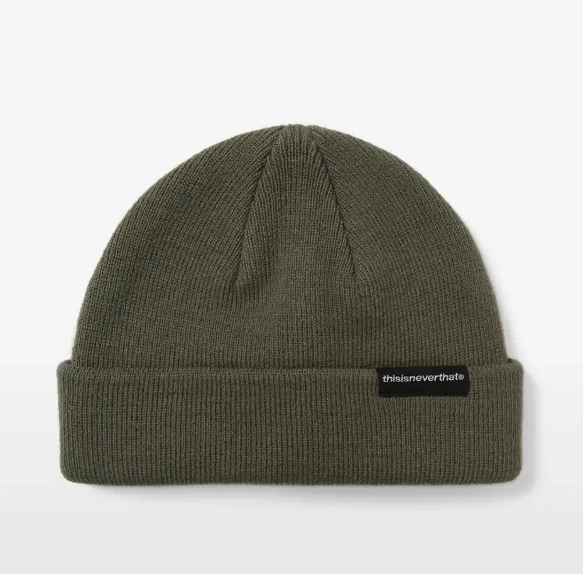 디스이즈네버댓  SP-Logo 2way beanie khaki