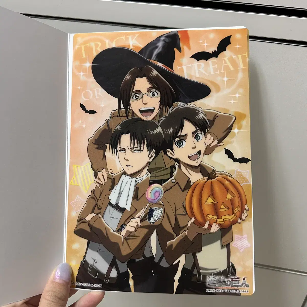 Attack on Titan Clearposter Eren Libai Hanji