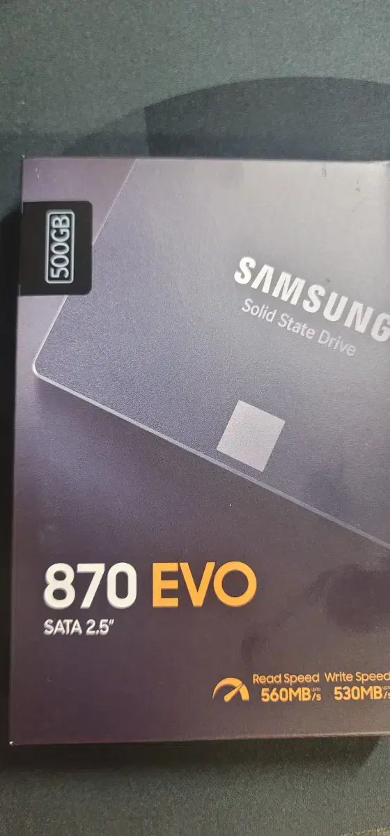 삼성 ssd 870 evo  500g 미개봉