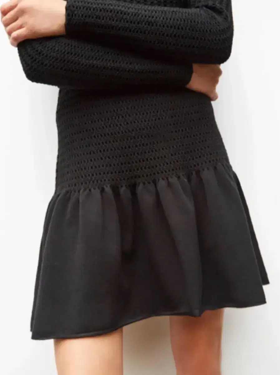 Molli Molli smock short knit black skirt New Arrivals