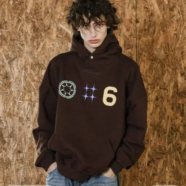 [미개봉] 도미넌트 후드 Route 66 Hoodie Brown M