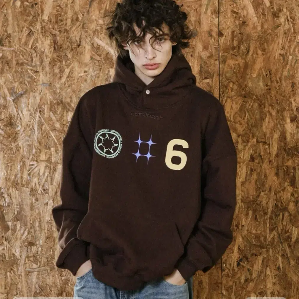 [미개봉] 도미넌트 후드 Route 66 Hoodie Brown M