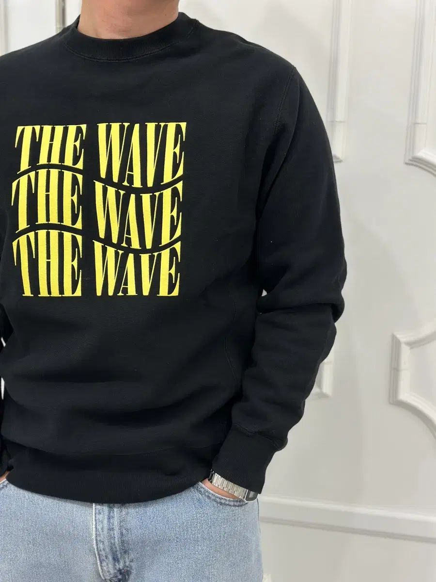 [100] FANJOY Reverse Weave Black Man-to-Man