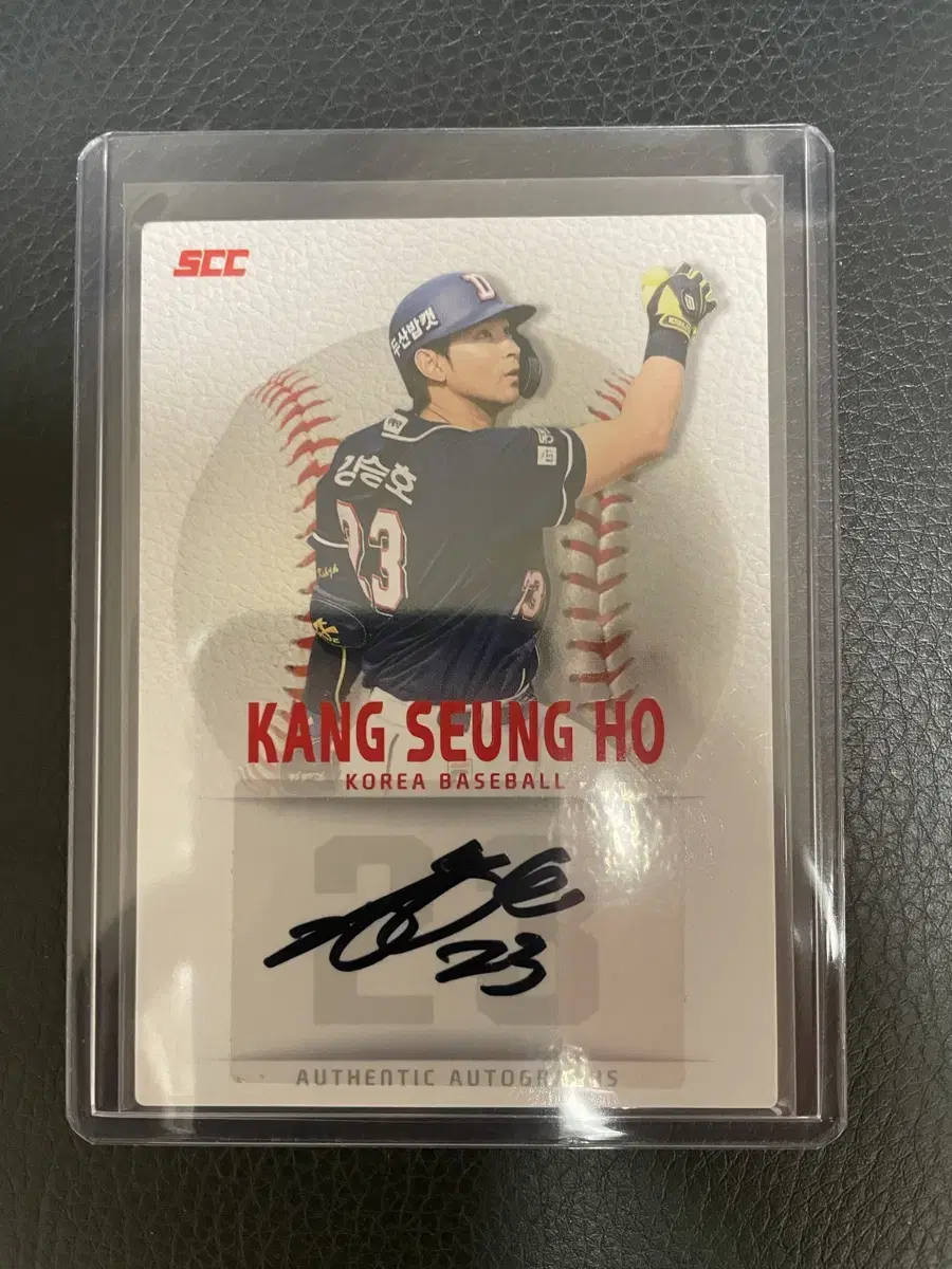 2024 scc kbo 오피셜 강승호 오토카드