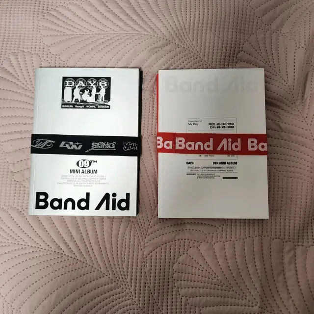 데이식스 band aid 개봉앨범