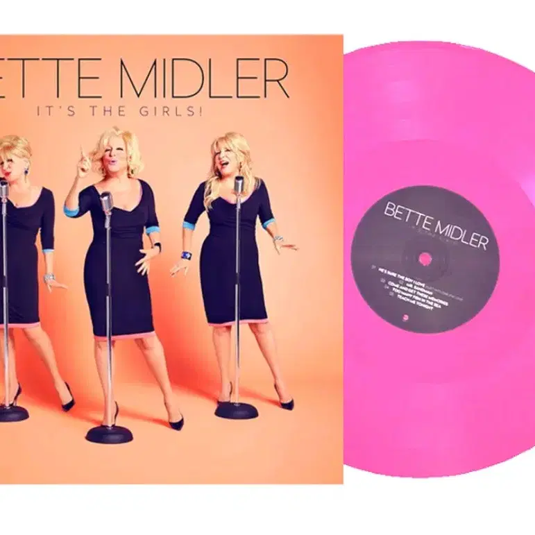 Bette Midler 베트미들러LP(GF자켓/핑크컬러 2LP)-MINT