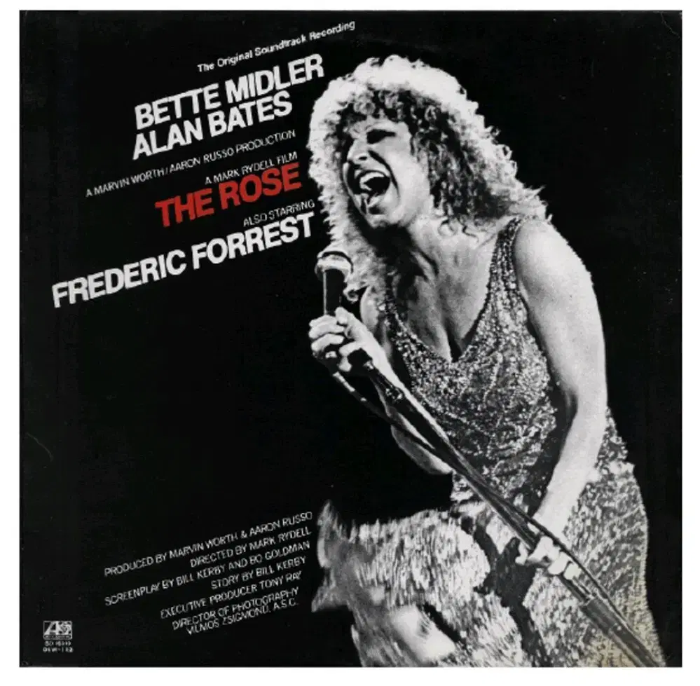 Bette Midler 베트미들러 LP-The Rose 80년초반 NM+