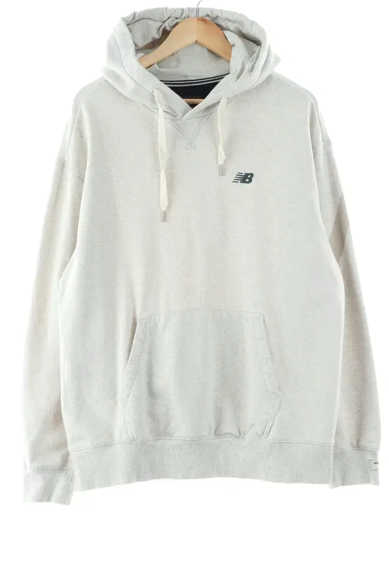 (L) New Balance Hoodie Backmelange Old School Loose Fit - F235