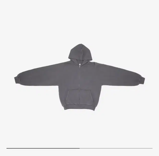 Yeezy 이지 갭 후드 Zip-Up Hoodie Dark Grey