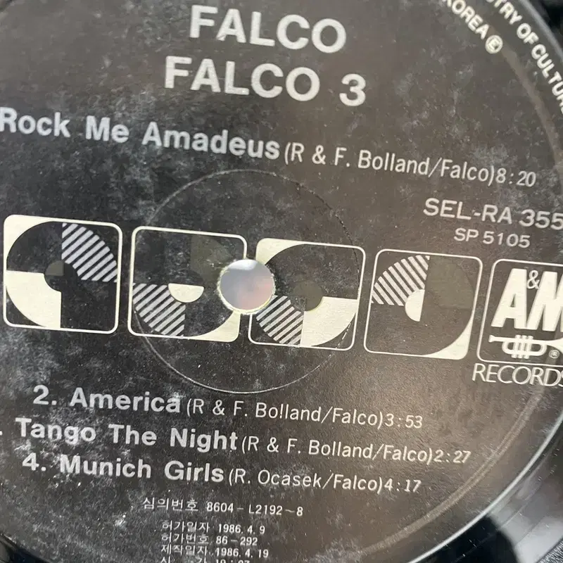 FALCO LP / AA5488