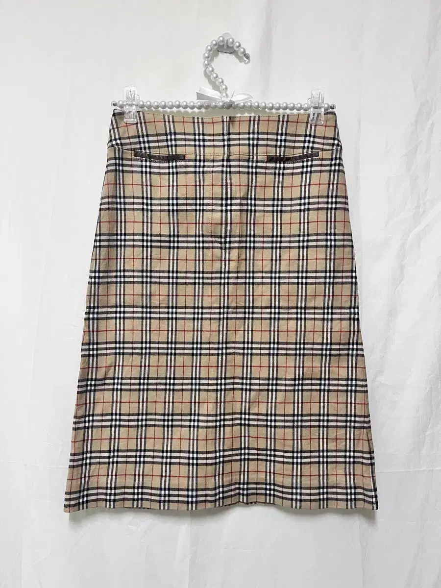 Burberry Bloo Belle Classic Nova Check Midi Skirt Llew Hip Geeky Nerd Preppy