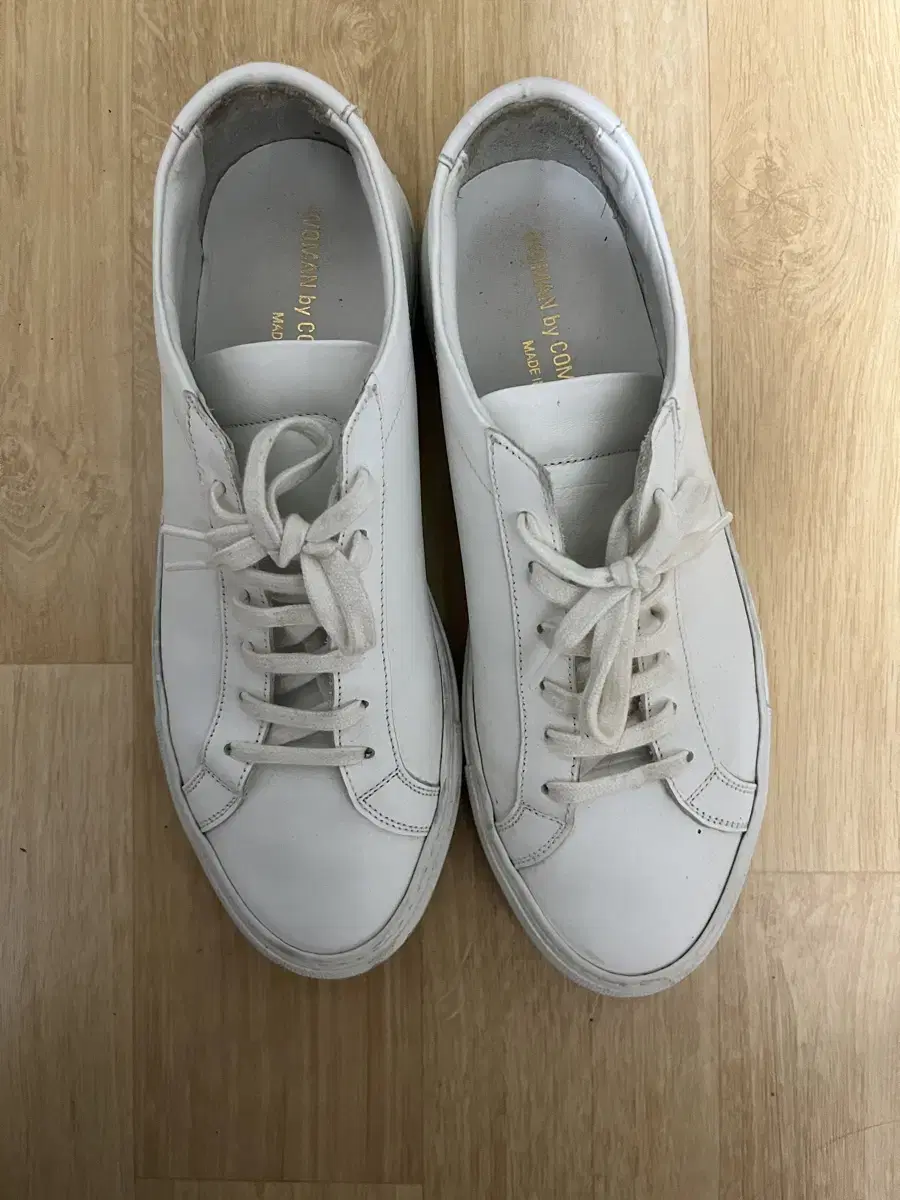 [250] Common Project Original Achilles Low All White (w)