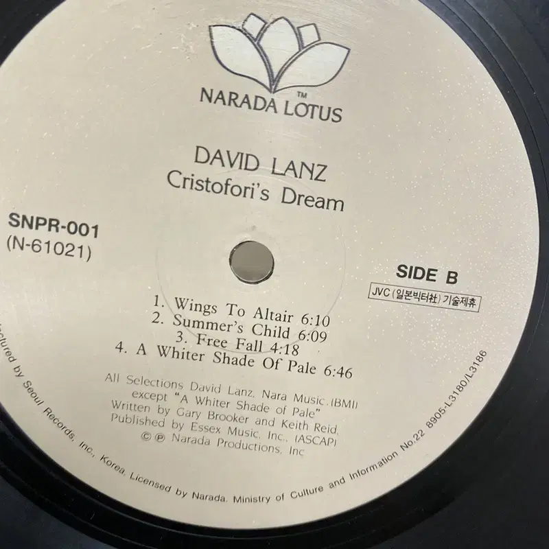 DAVID LANZ CRISTOFORIS LP / AA5524