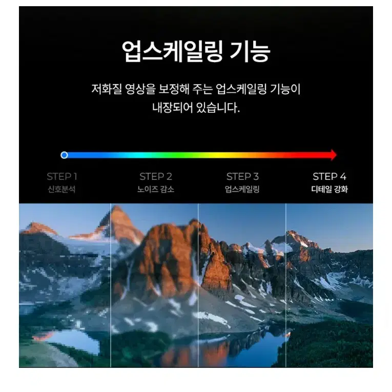 50인치TV QLED 120Hz 게이밍 스마트 돌비비전