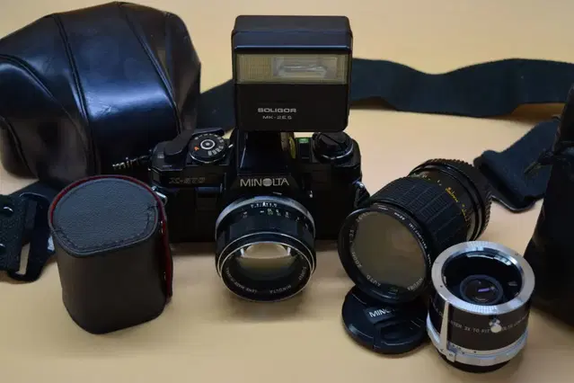 [입문용 필름카메라] MINOLTA X570 PERPECT SET