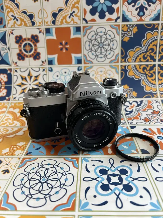 민트급- 니콘FM 50.8펜케익렌즈 f1.8 50mm E펜케익