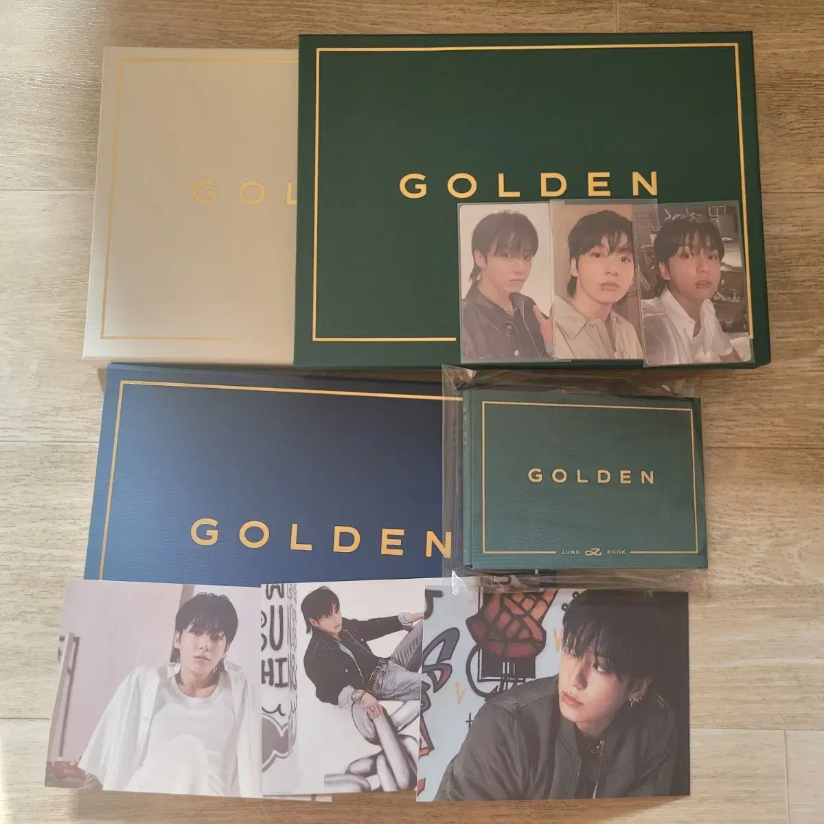 bangtanjungkookgoldenalbumphotocard unsealed