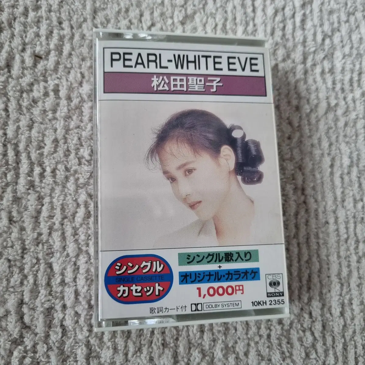 마츠다세이코 - PEARL-WHITE EVE 카세트 테이프