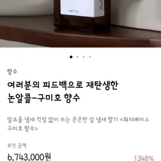 텀블벅 벨망 구미호 워터베이스 핑크베리 향수