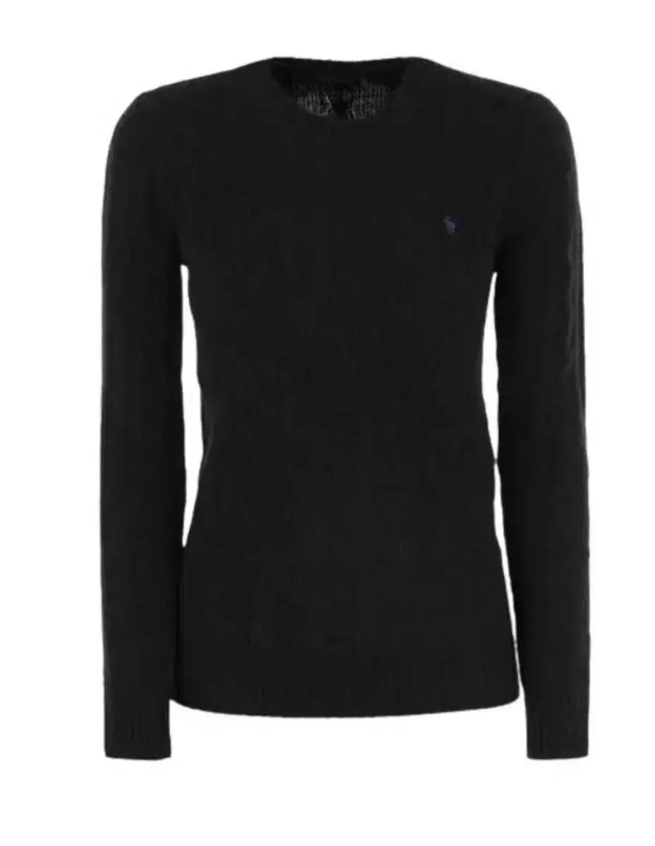 Polo Cable Knit Women's New in Black,XL