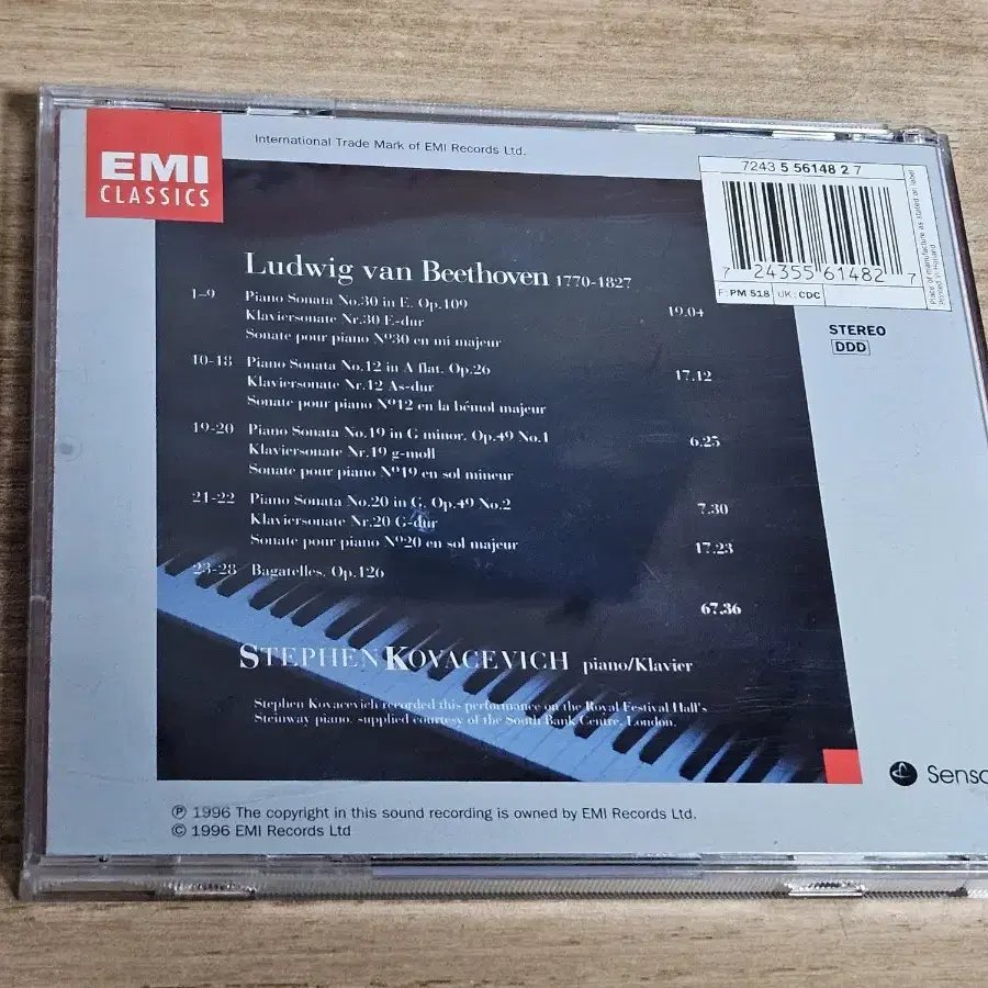 Beethoven: Piano Sonatas, Opp.26, 49 & 1