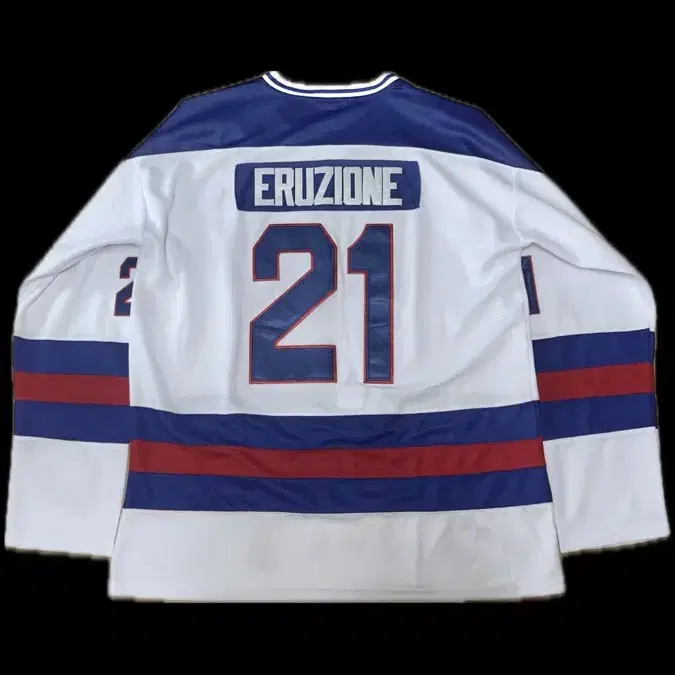 1980s USA Eruzione ice hockey Jersey