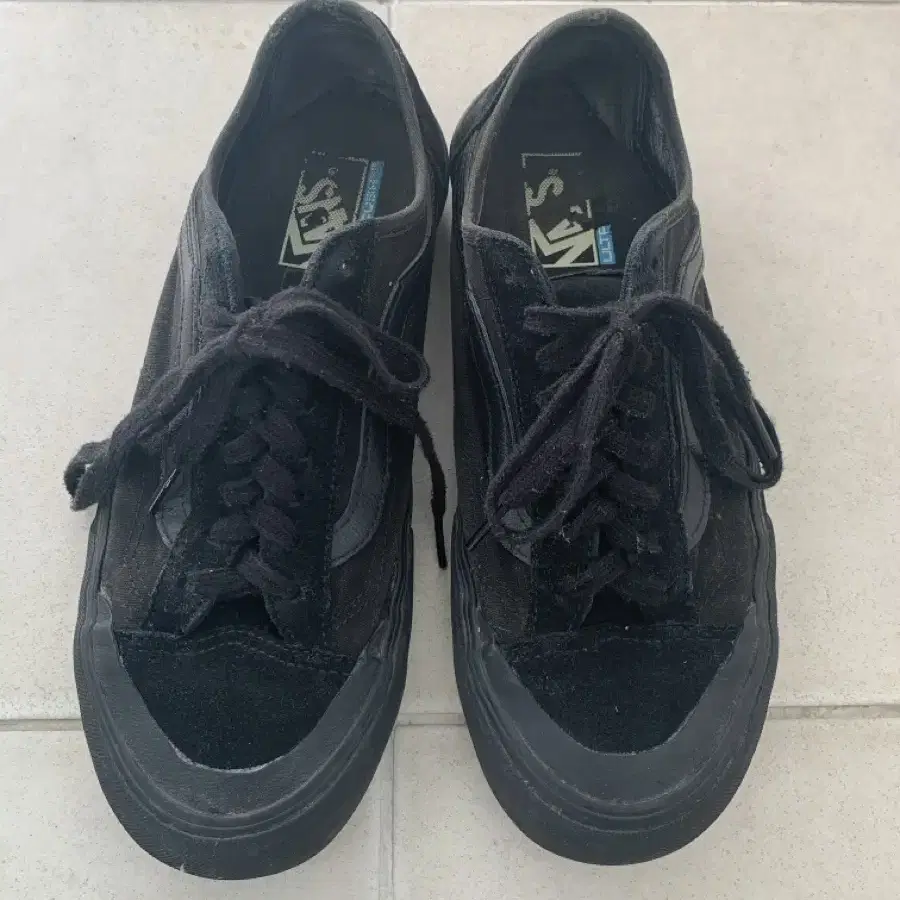 VANS 반스 스타일36 올블랙 265