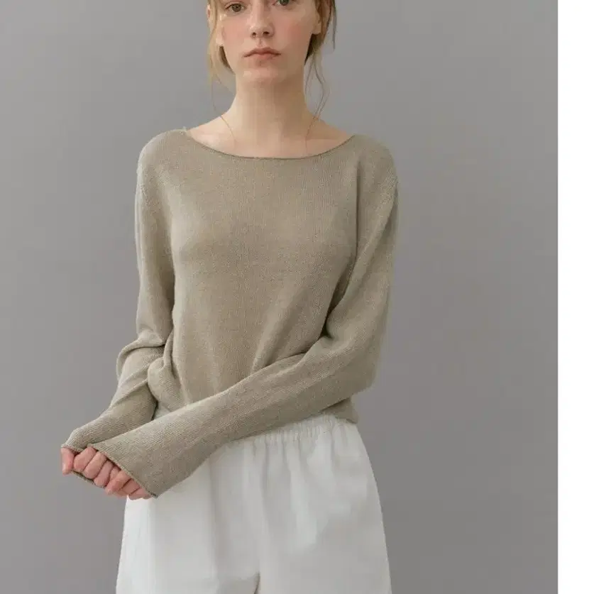 블랭크공삼   paper wholegarment knit (light