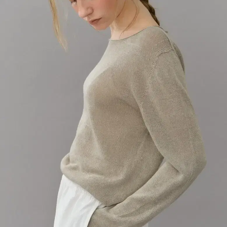 블랭크공삼   paper wholegarment knit (light