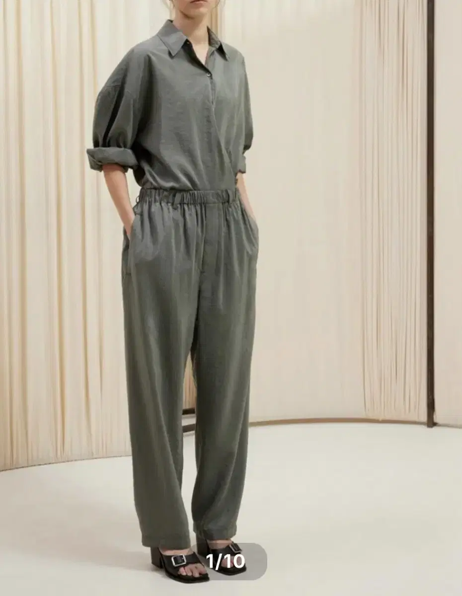 Lemaire 24SS Drysilk Relaxed Trousers