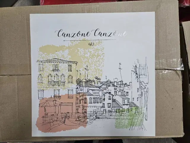 [lp] 칸초네 베스트 CANZONE CANZONE VOL. 1