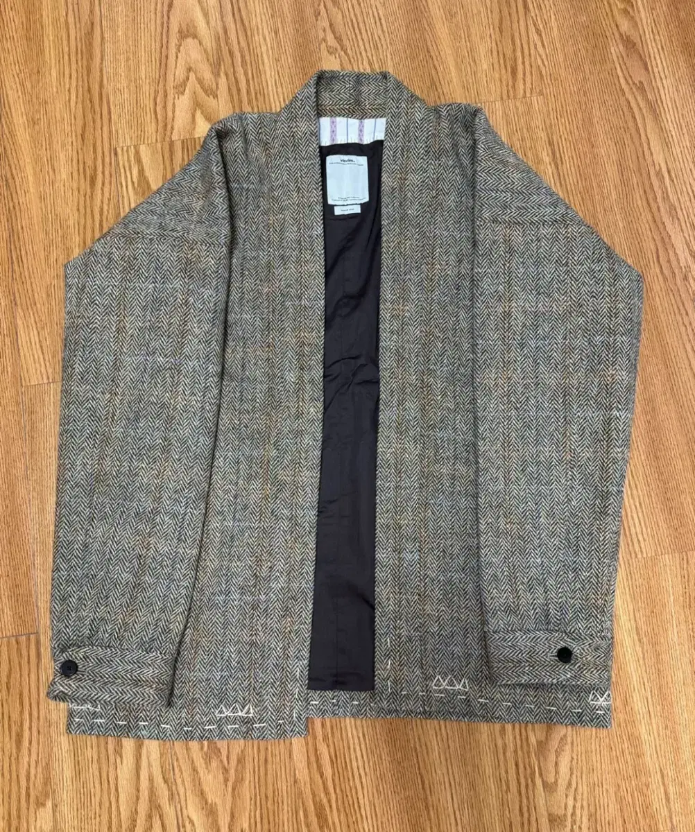 [4]Bizbeam16AW Sanjuro JKT San zuu Jacket Harris Tweed