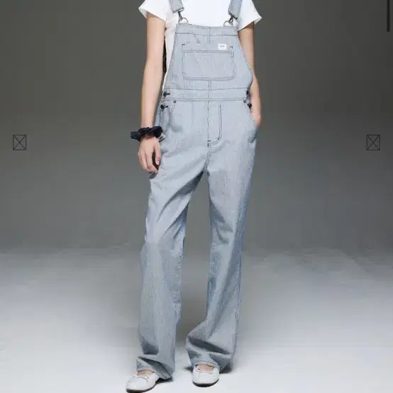 글로니 THE JANE OVERALLS (STRIPE)