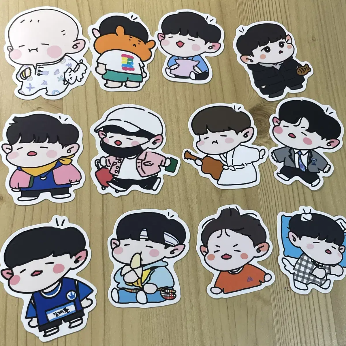 Jaehwan Kim sticker Manduchani stickers