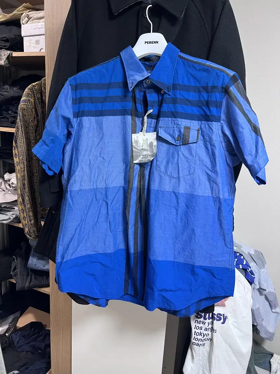 [L]Engineeredgarments Popover BD Shirt