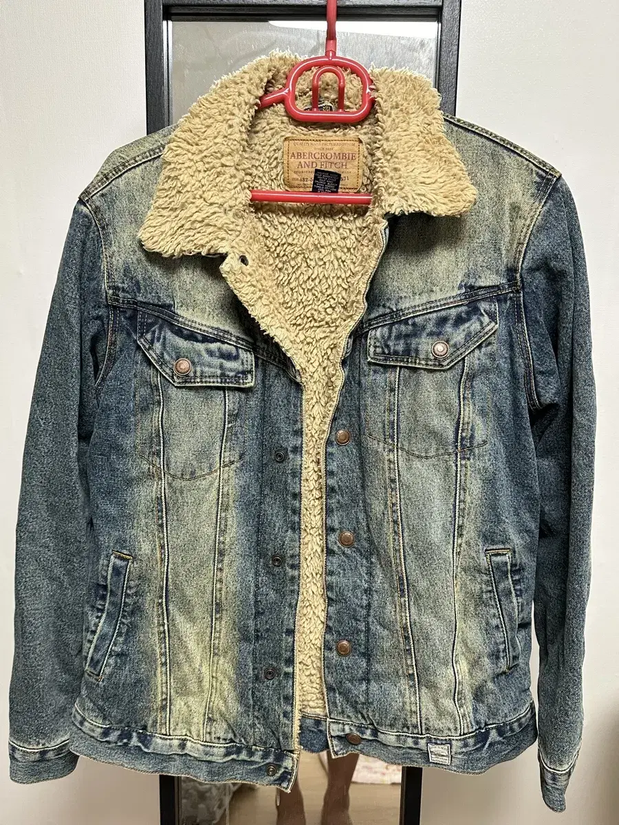 Abercrombie & Fitch FleeceDenimJeansJacket