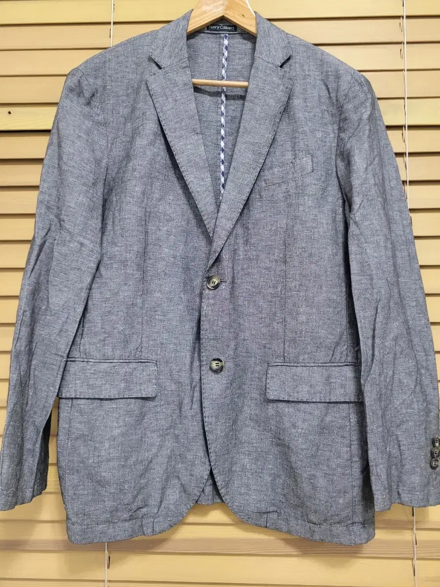 HenryCotton and linen blend jacket