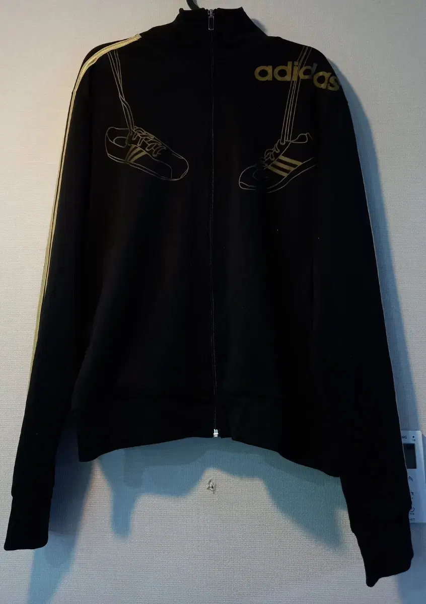 Adidas Rare Captain keum Black Track Top Jersey Zip Up 105/XL