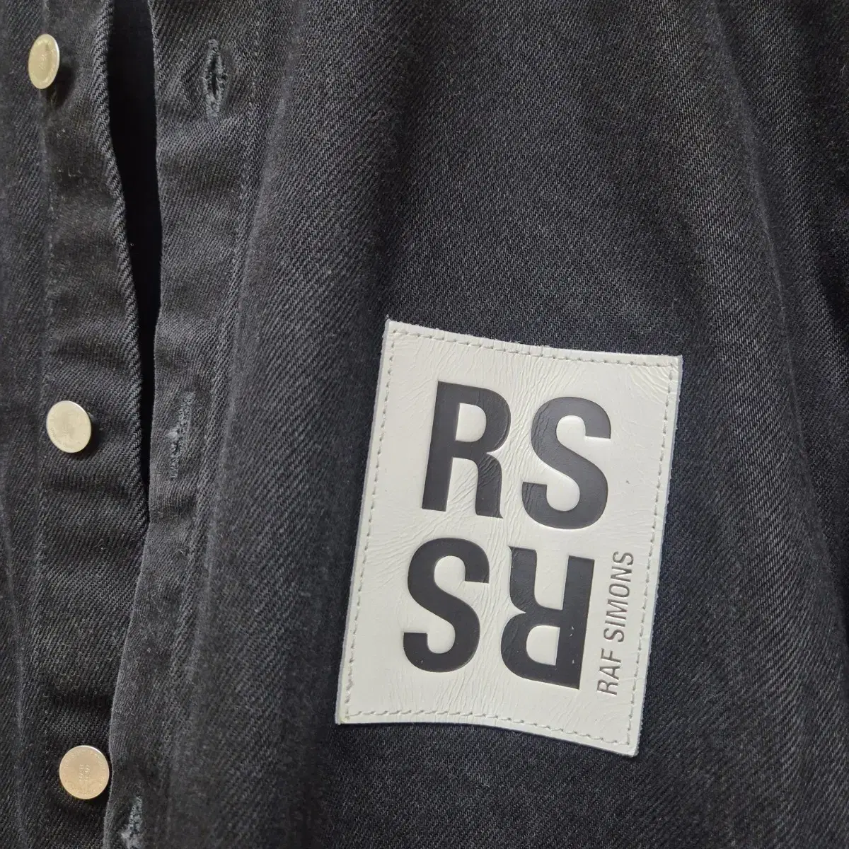 라프 시몬스 RAFSIMONS 데님셔츠_레귤러핏