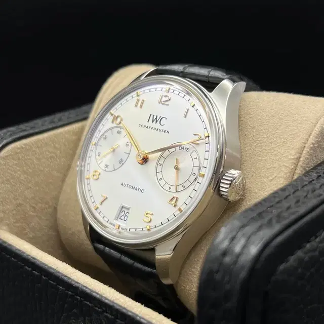 IWC 포르투기저 투카운터 스틸 시계 (IW501701)