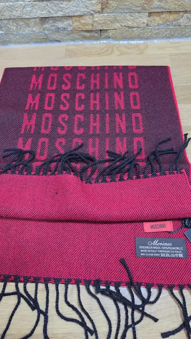 모스키노 스카프 moschino scarf 남녀공용