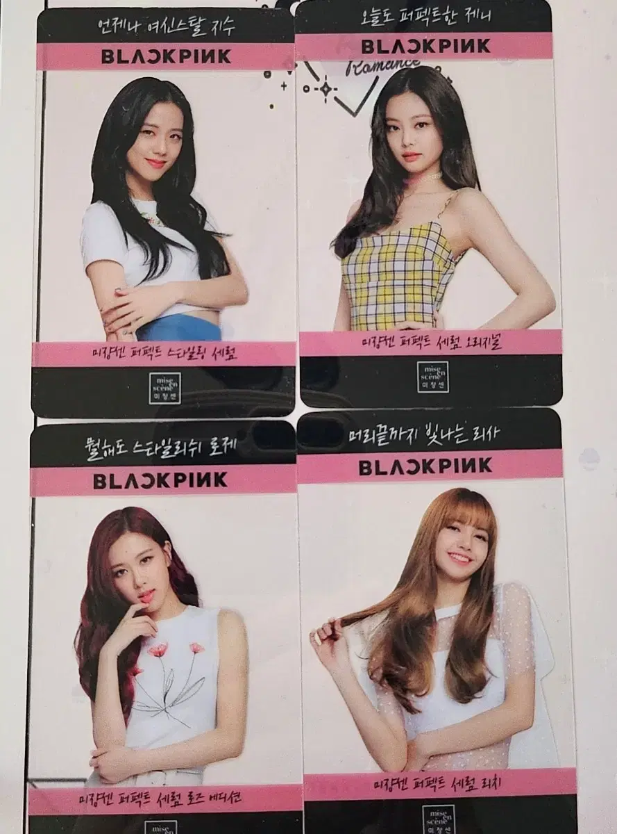 Black Pink First Concert Mijansen Photo Card Set