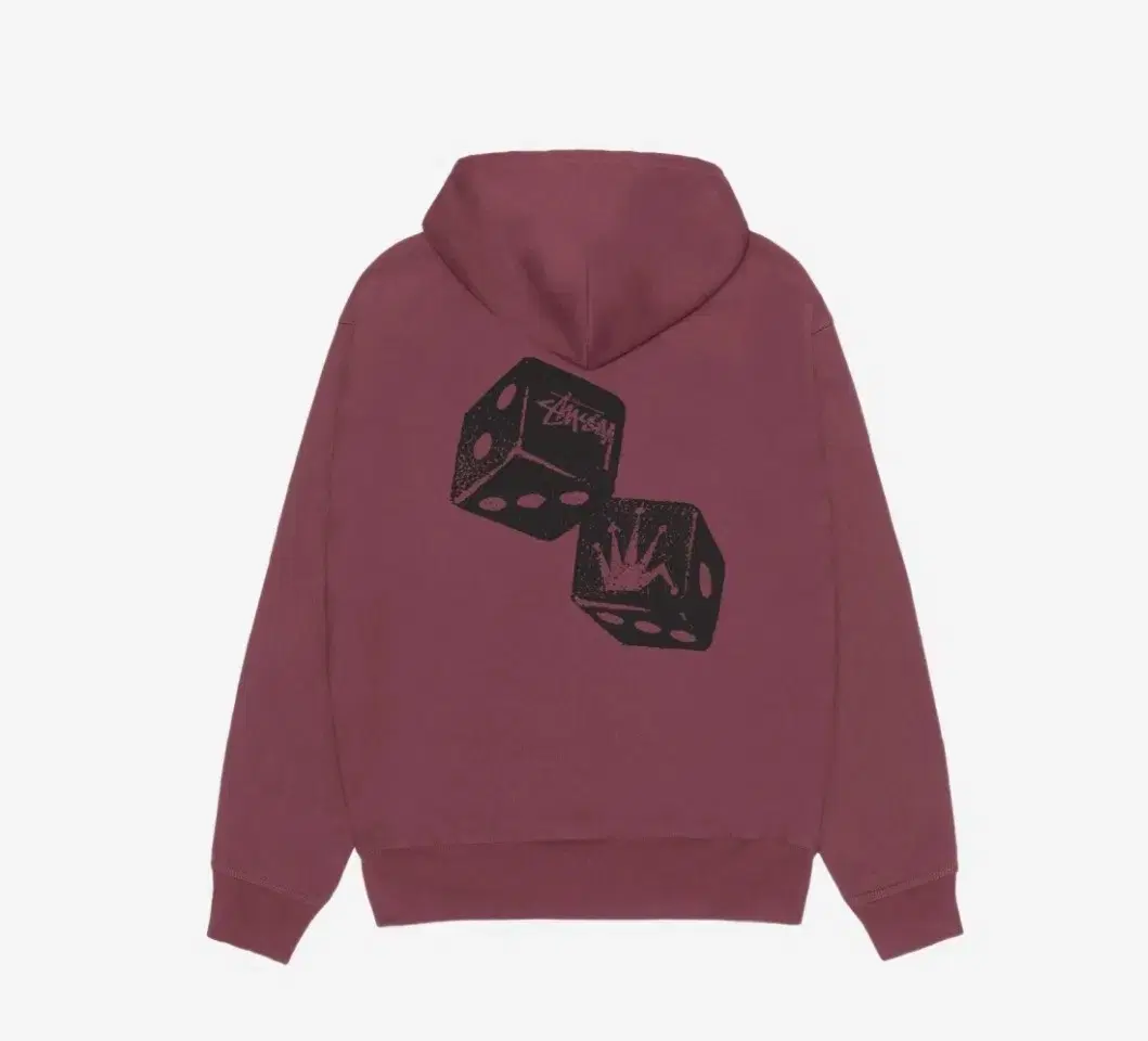 New in Stussy Shakers Hooded Oxblood